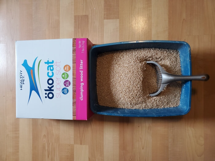 Ökocat Super Soft Clumping Wood Cat Litter