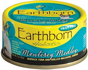 Earthborn Holistic Monterey Medley Grain-Free Natural Canned Cat & Kitten Food