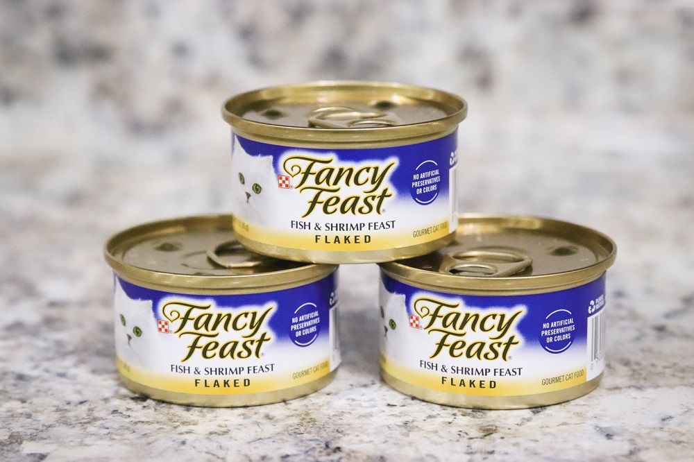 Fancy Feast Flaked Fish & Shrimp Feast Canned Cat Food