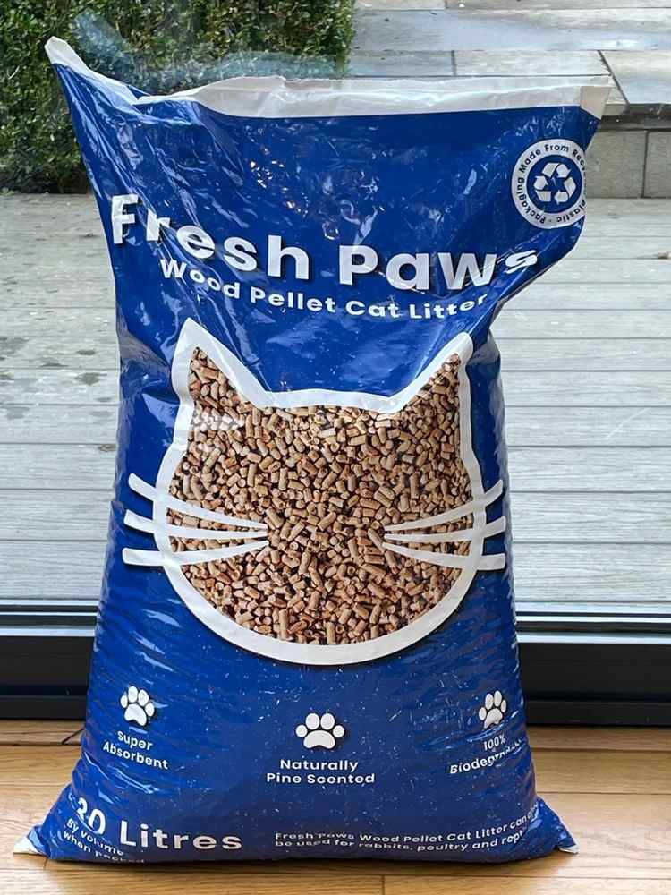 Fresh Paws Premium Wood Pellet Cat Litter