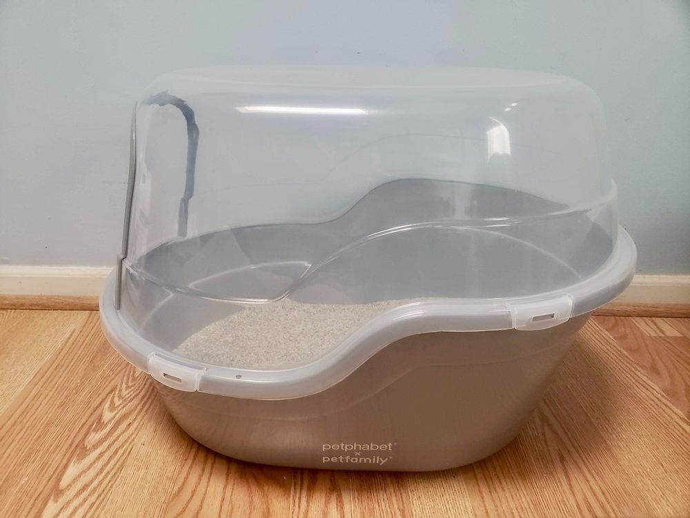 Petphabet Jumbo Hooded Litter Box