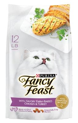 Purina Fancy Feast With Savory Chicken & Turkey Dry Cat Food