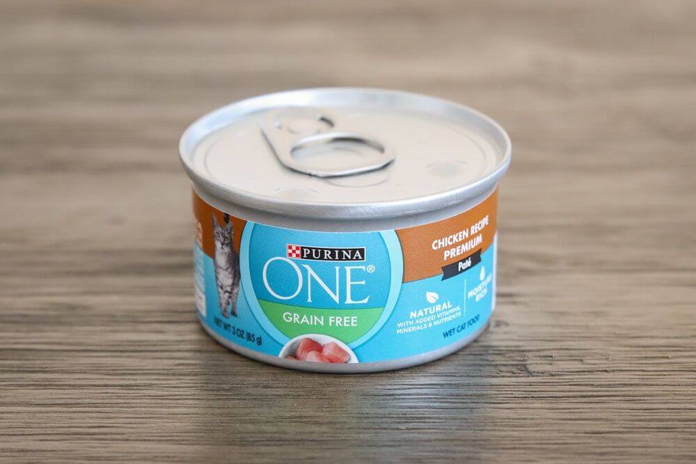 Purina ONE Chicken Recipe Paté Natural Grain-Free Canned Cat Food