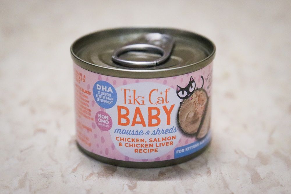 Tiki Cat Baby Chicken, Salmon, & Chicken Liver Recipe Wet Cat Food