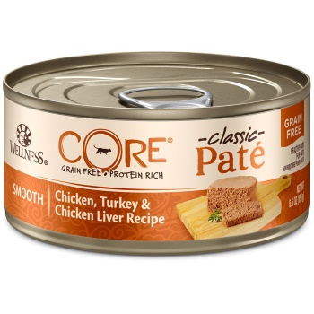 Wellness CORE Natural Grain-Free Chicken, Turkey & Chicken Liver Pate