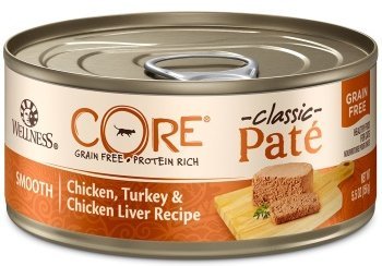 Wellness CORE Natural Grain-Free Chicken, Turkey & Chicken Liver Pate