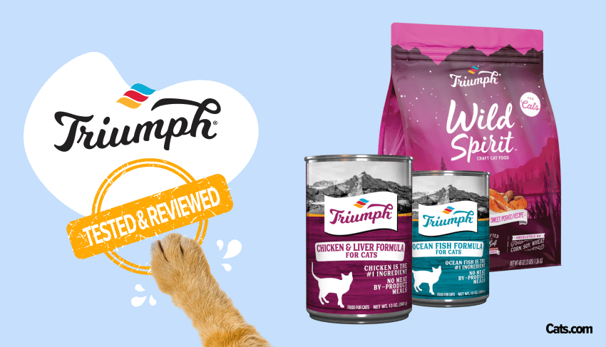 Triumph cat food